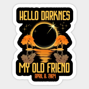 Hello-Darkness-My-Old-Friend Sticker